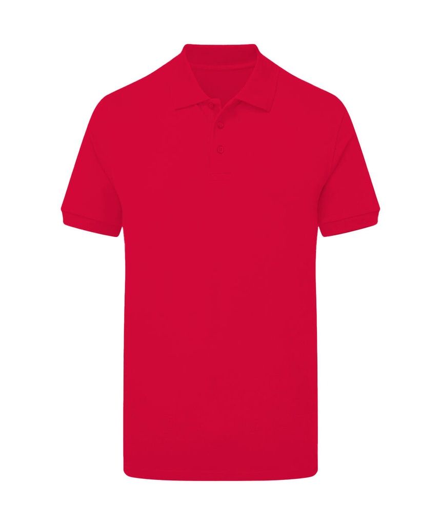 Signature Tagless Polo Stretch Men Red