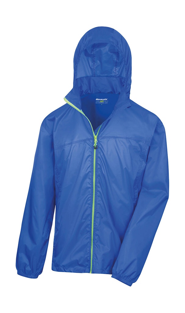 HDI Quest Lightweight Stowable Jacket Royal/Lime