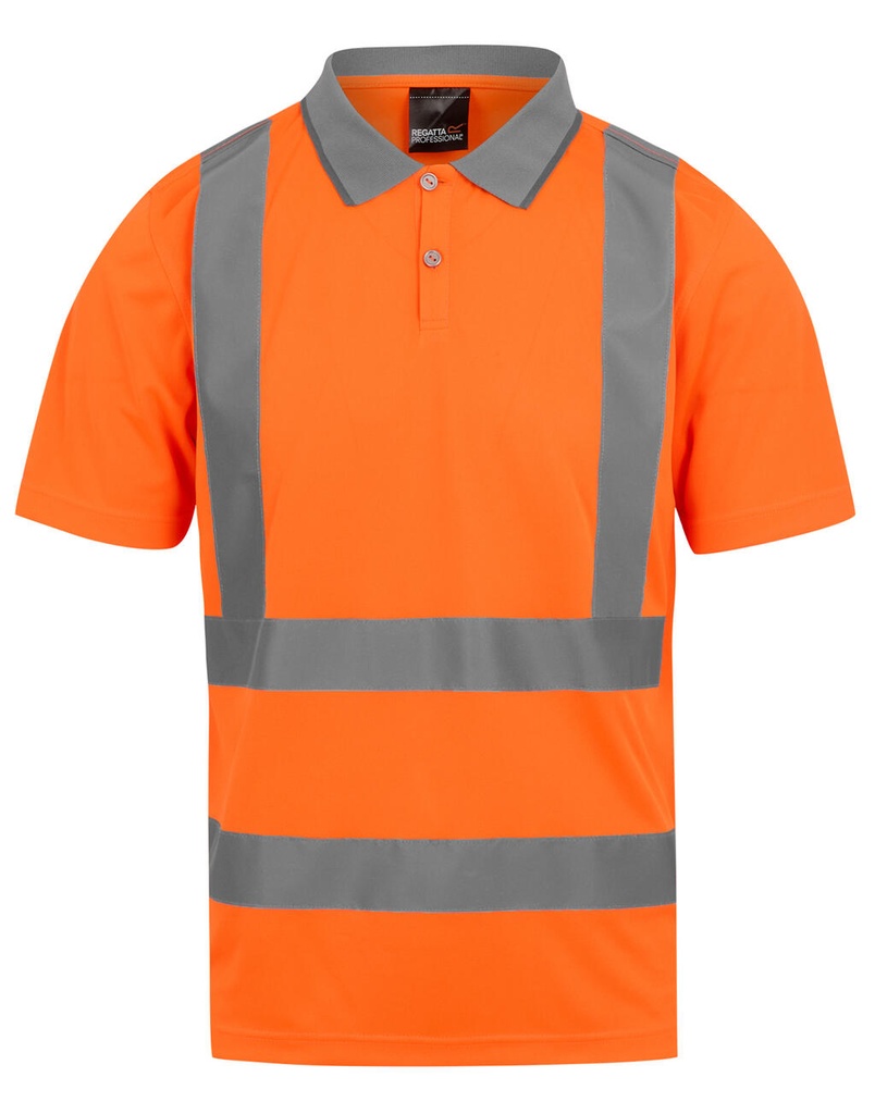 Pro Hi-Vis Polo Orange