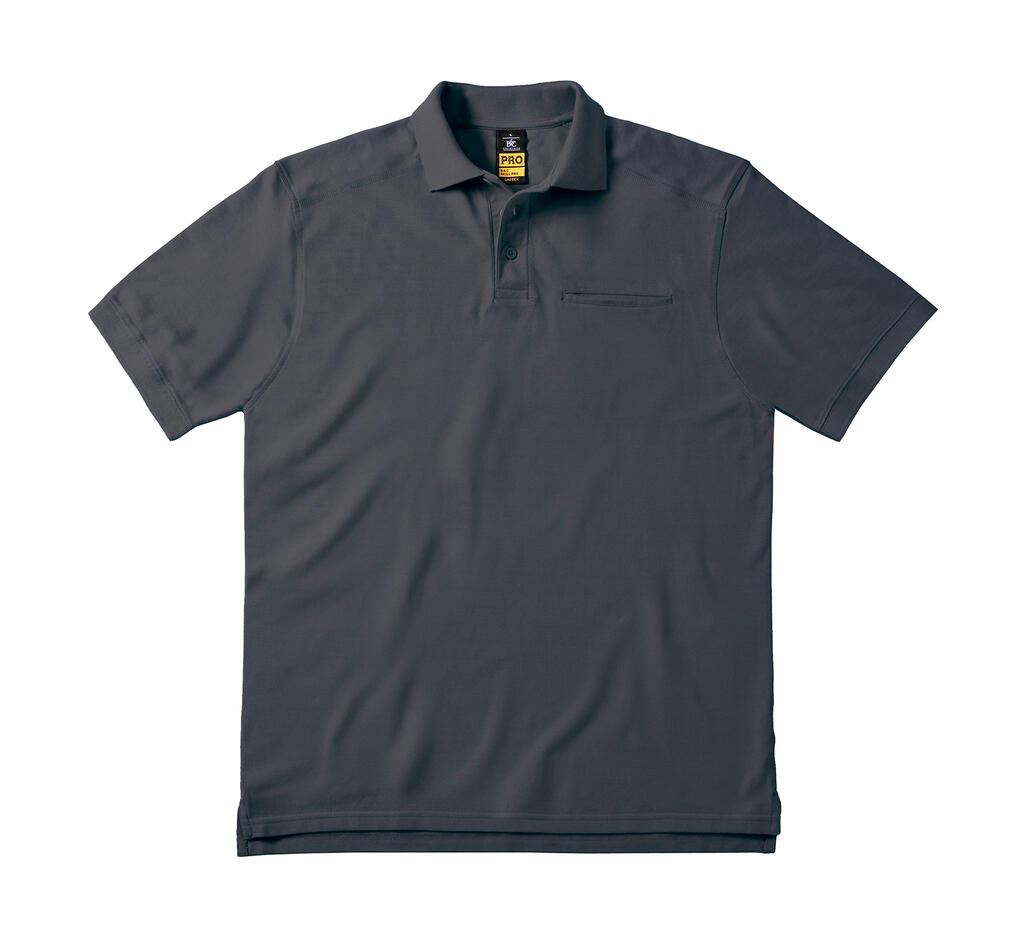 Skill Pro Workwear Pocket Polo Dark Grey