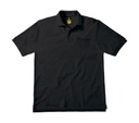 Energy Pro Workwear Pocket Polo Black