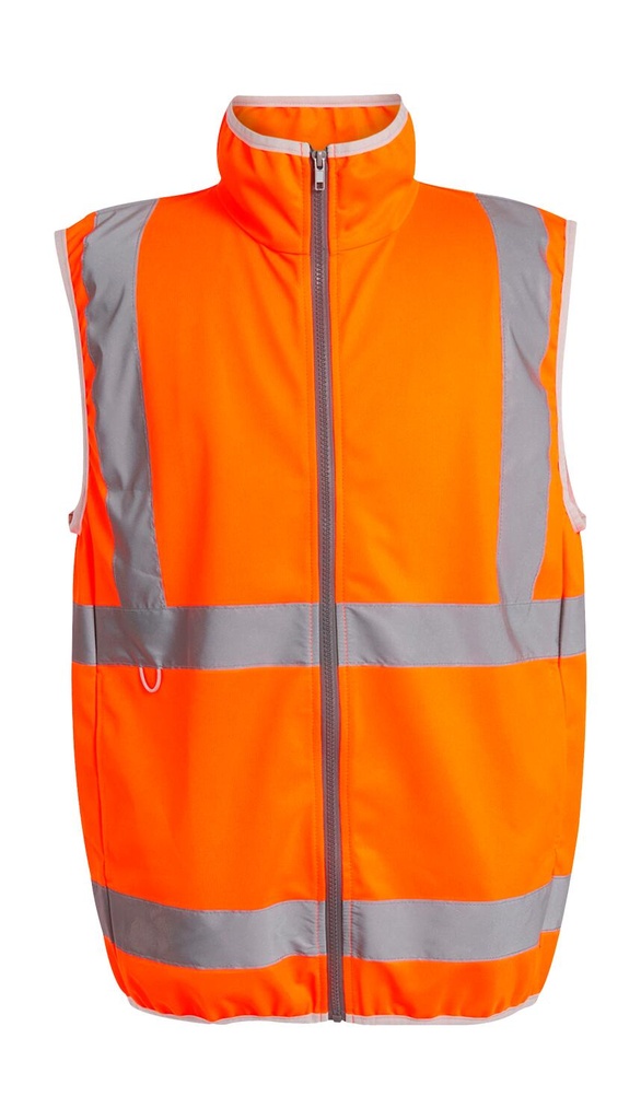 Pro Hi-Vis Full Zip Gilet Orange