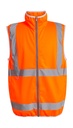 Pro Hi-Vis Full Zip Gilet Orange