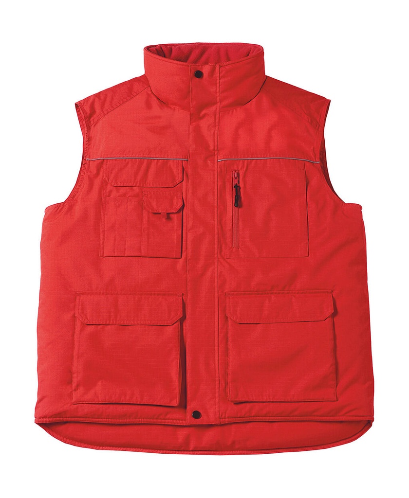 Expert Pro Workwear Bodywarmer Red