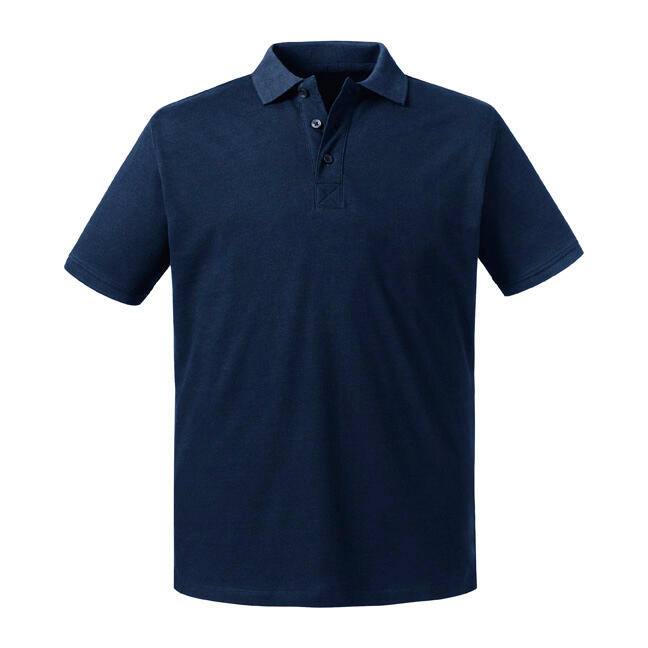 Men's Pure Organic Polo French Navy