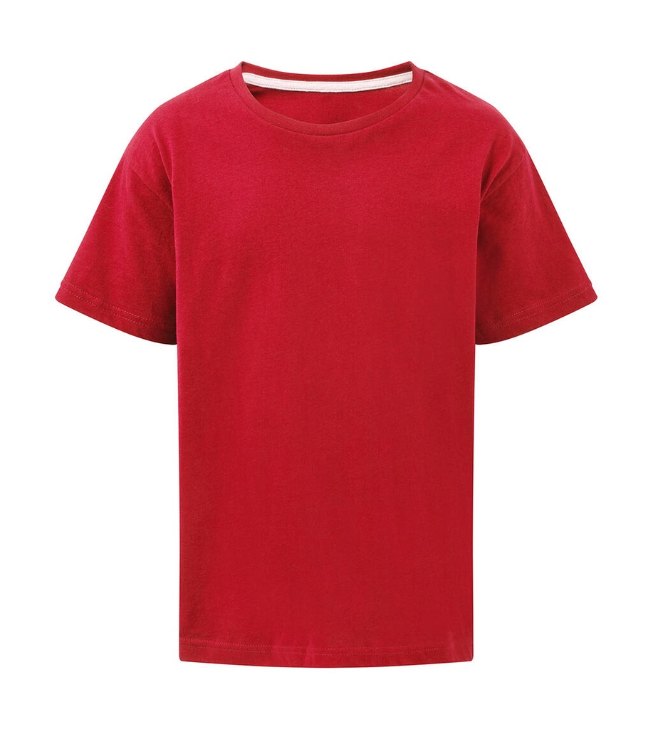 Signature Tagless Tee Kids Red