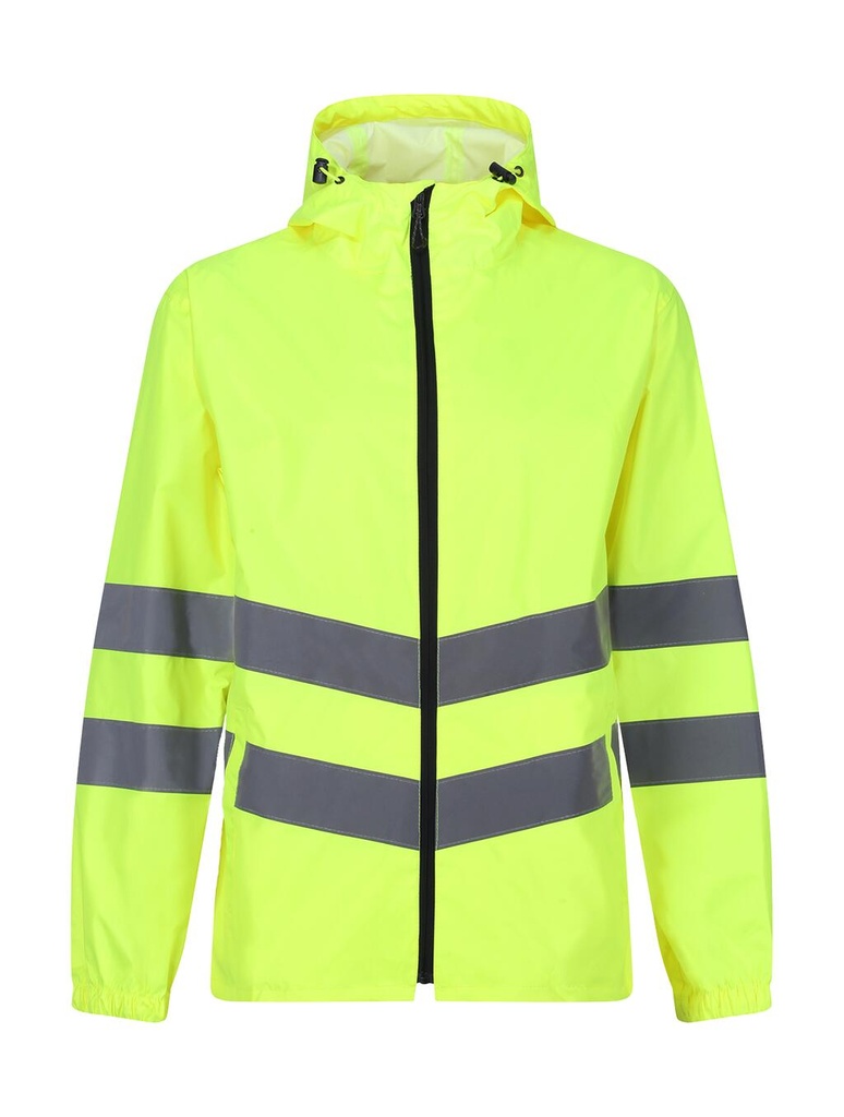 Hi-Vis Pro Packaway Jacket Yellow