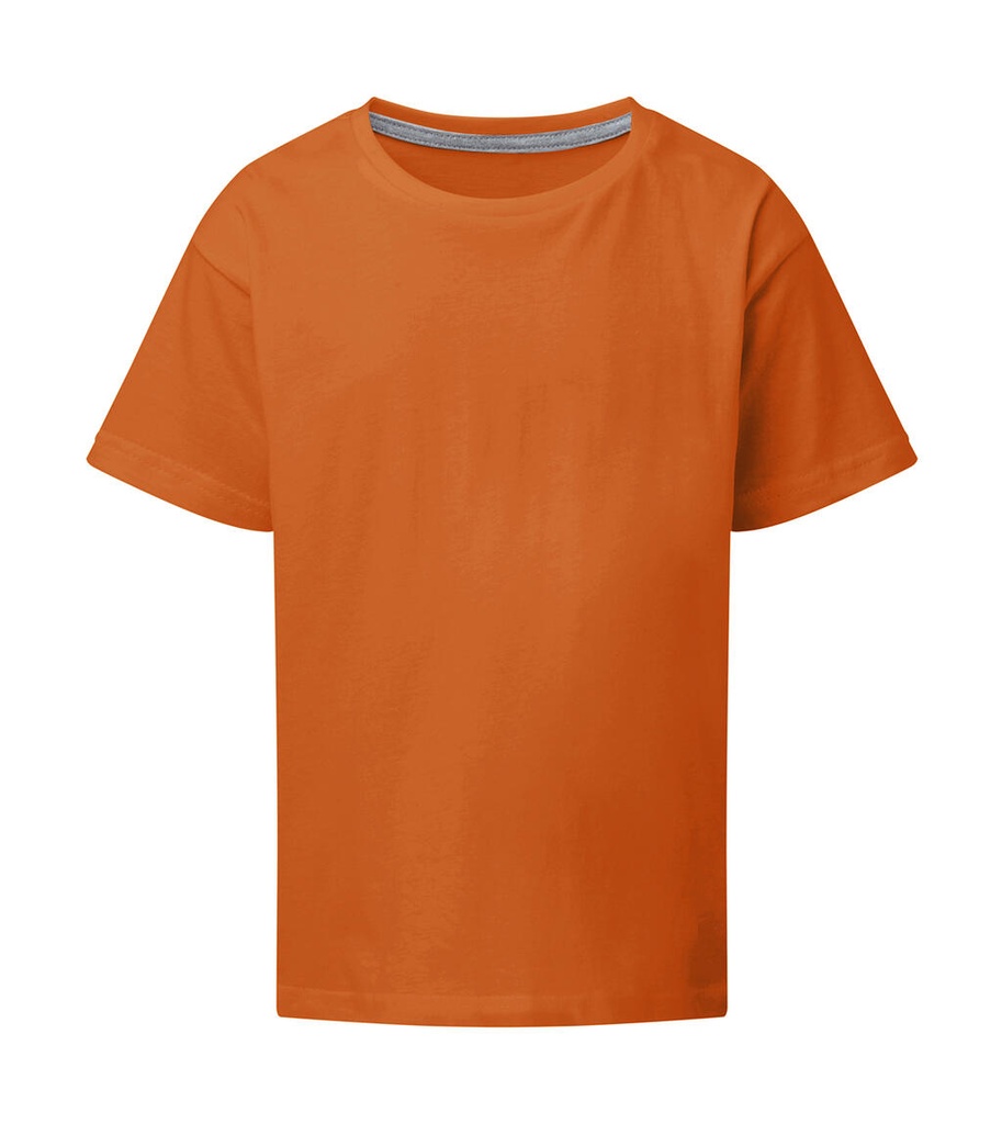 Signature Tagless Tee Kids Orange
