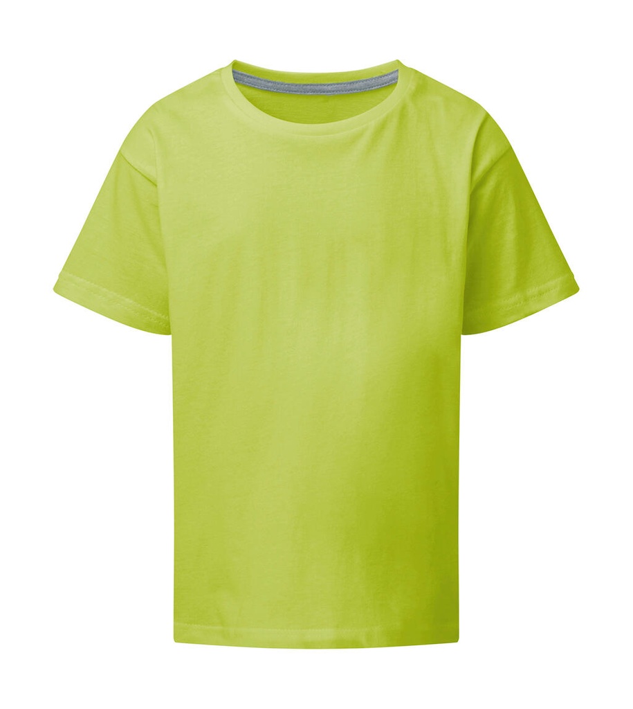 Signature Tagless Tee Kids Lime
