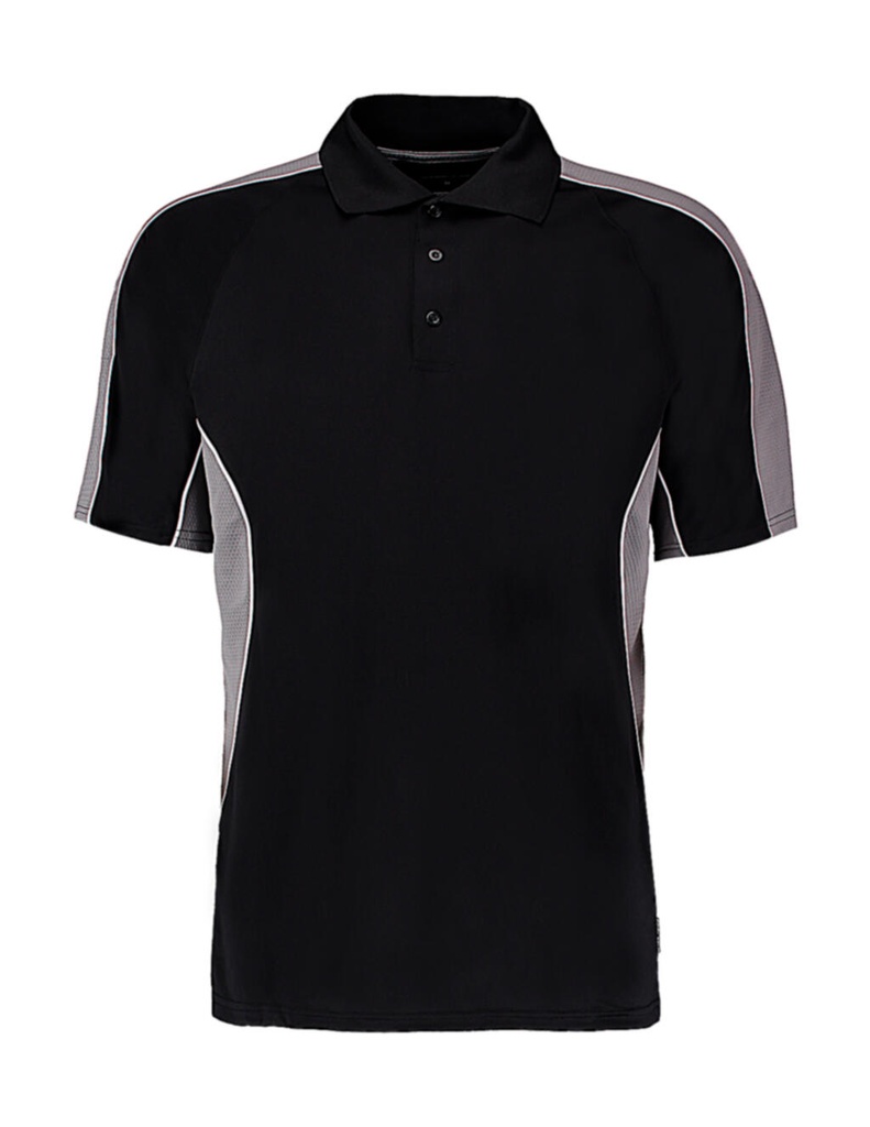 Classic Fit Cooltex® Contrast Polo Shirt Black/Grey
