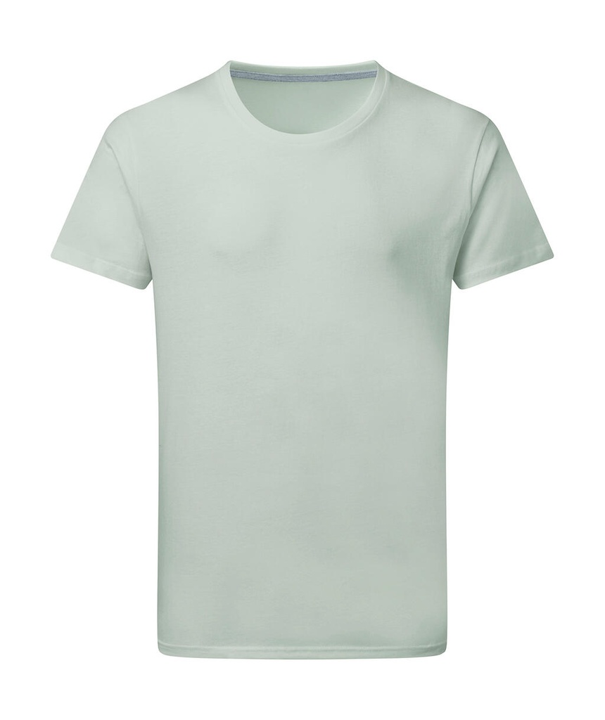 Signature Tagless Tee Men Mercury Grey