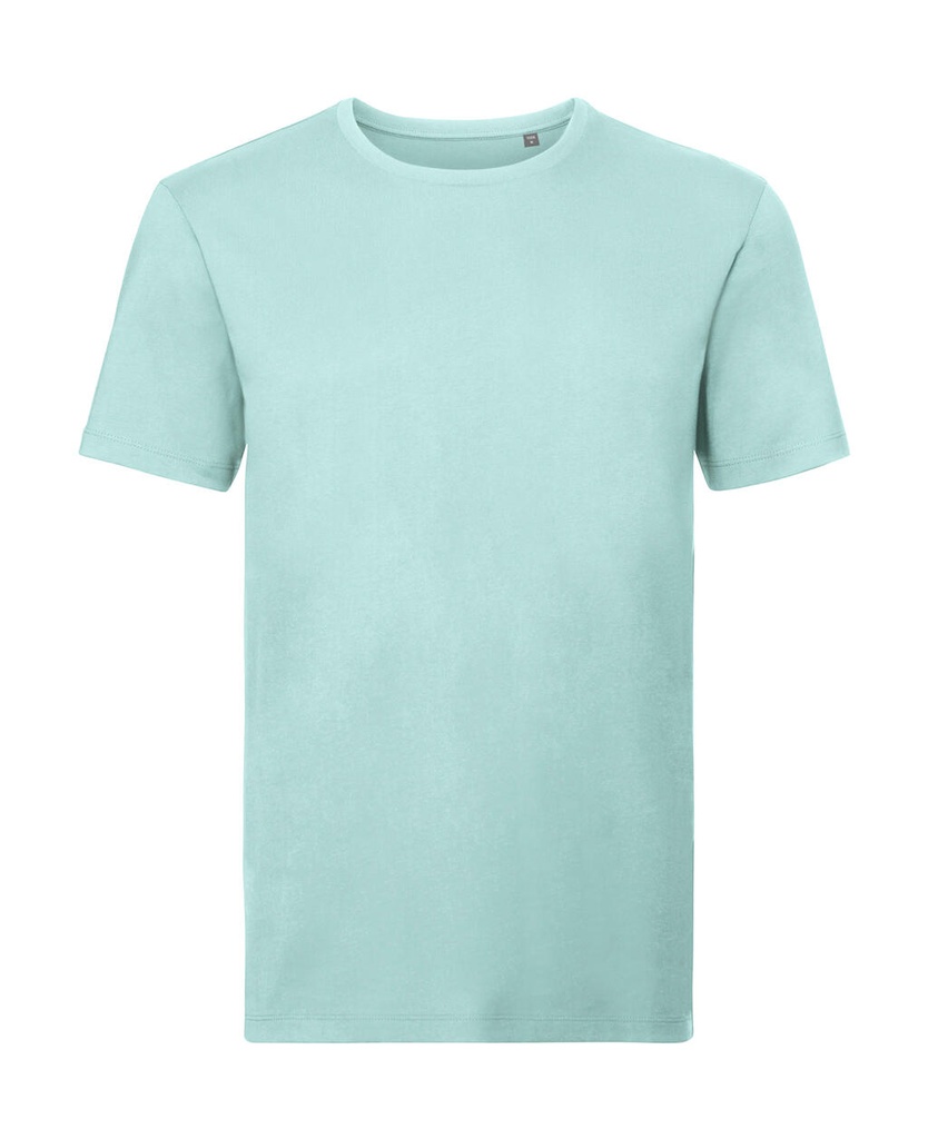 Men's Pure Organic Tee Aqua