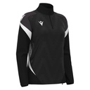 Leona 1/4 Zip Jersey — Black