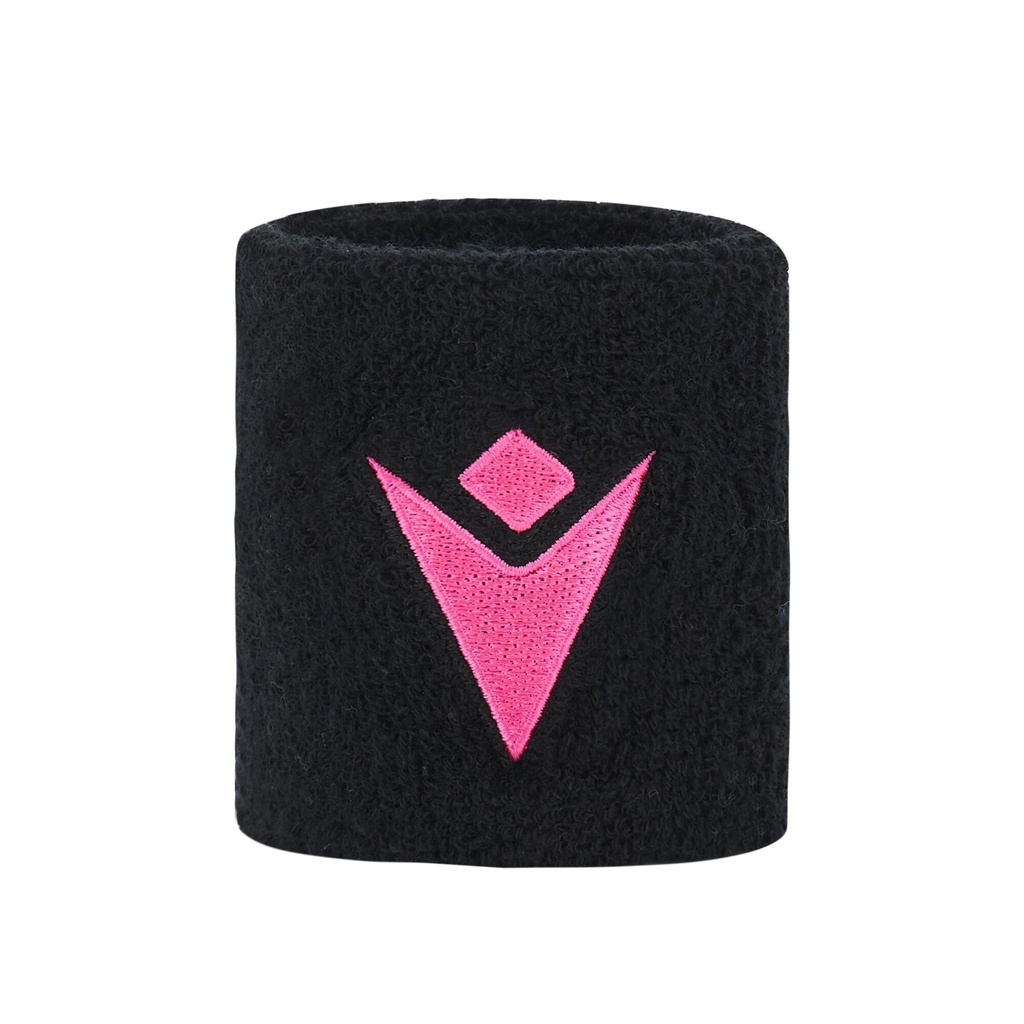Immunes Wristband Blk/pnk (5 Pk of Pairs) — Black