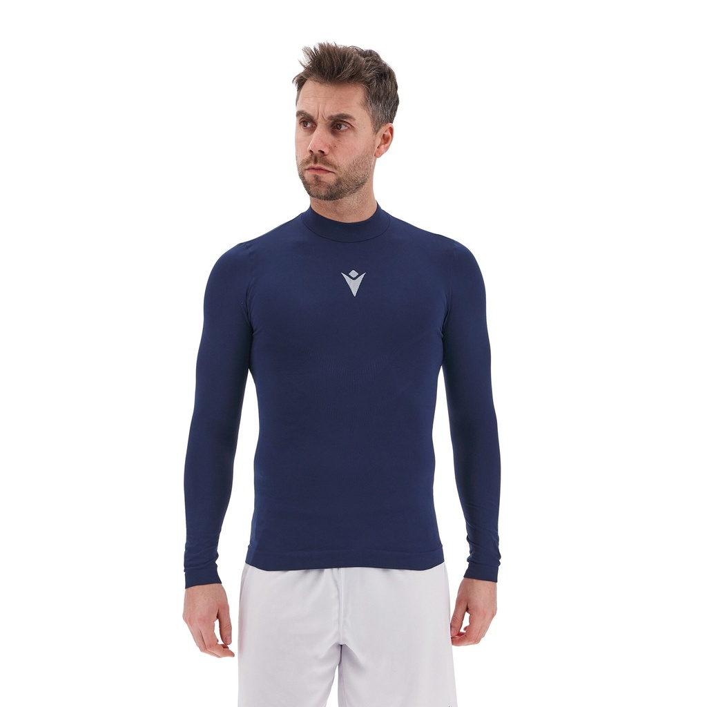 Performance Turtleneck (Long-Sleeve) — Navy