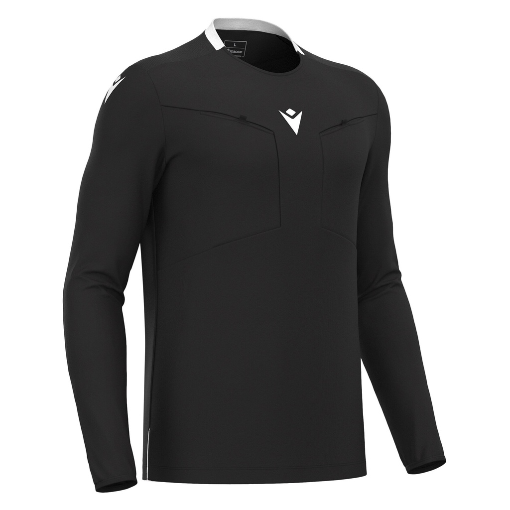 Frisk Referee Long-Sleeve Shirt — Black