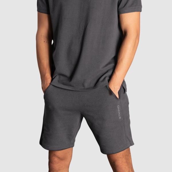 Base Sweat Shorts — Grey