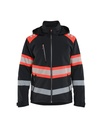 4489 Hi-vis Lightweight lined Winter Softshell Jacket
