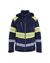 4489 Hi-vis Lightweight lined Winter Softshell Jacket