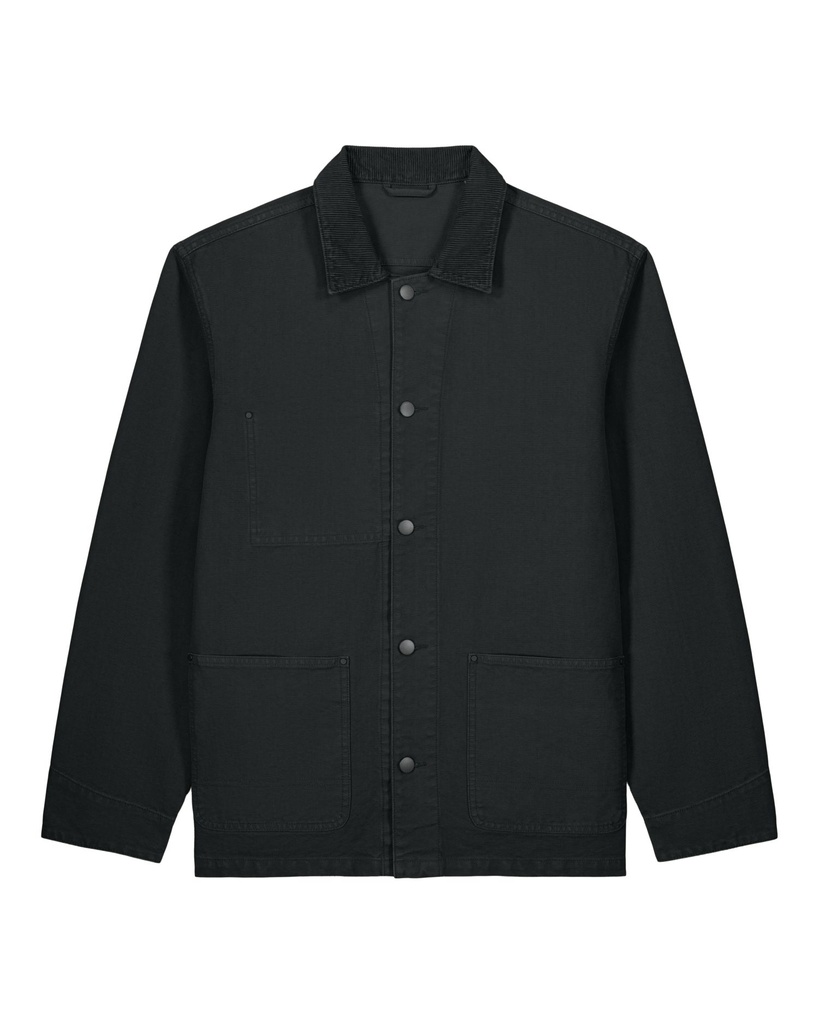 Chore Jacket G. Dyed Black
