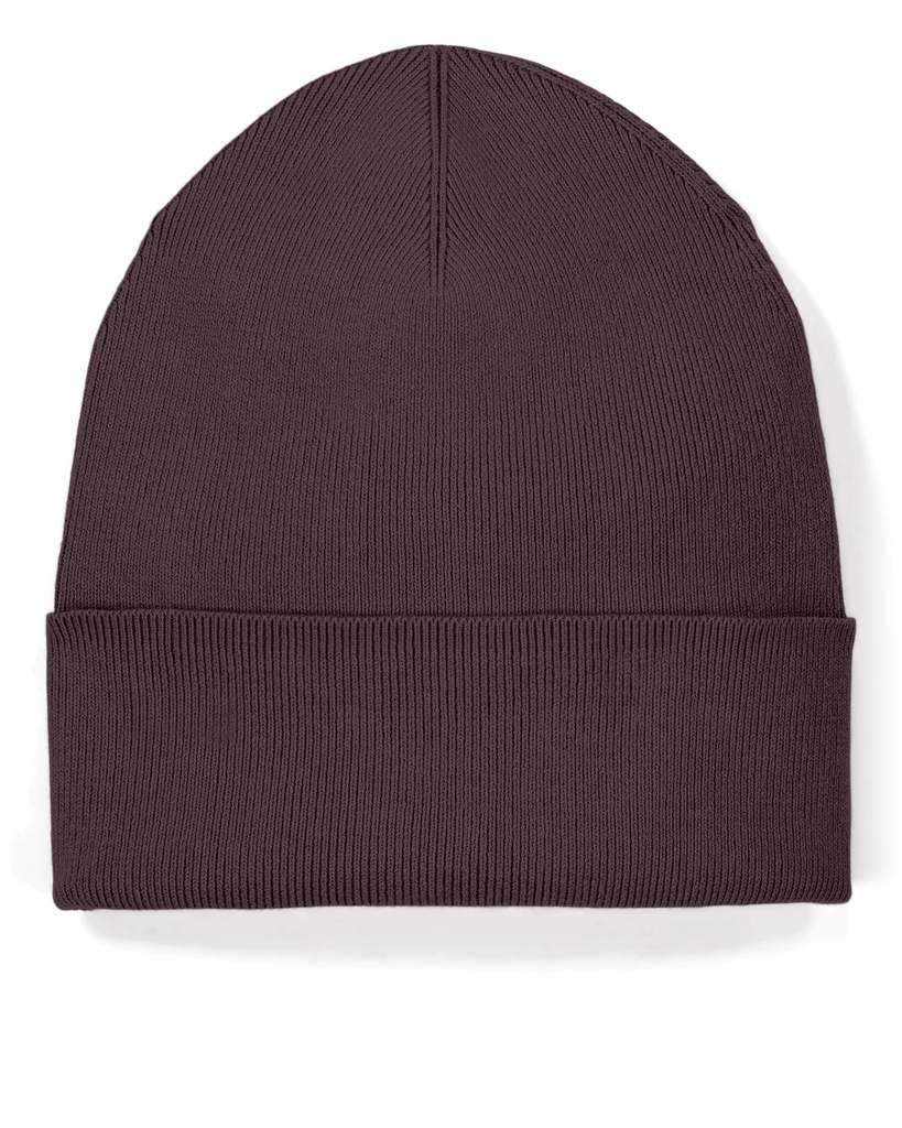 Rib Beanie 2.0 Red Brown