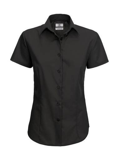 Smart SSL/women Poplin Shirt Black