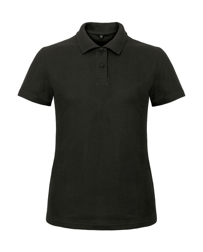 ID.001 /women Piqué Polo Shirt Black