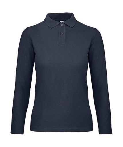 ID.001 LSL /women Polo Navy