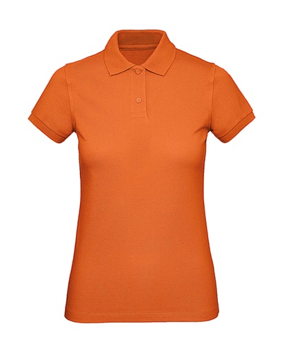Inspire Polo /women Urban Orange