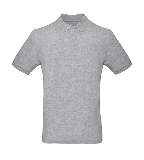 Inspire Polo /men Heather Grey
