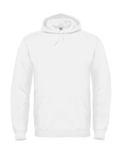 ID.003 Cotton Rich Hooded Sweatshirt White