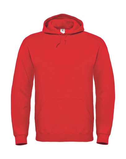 ID.003 Cotton Rich Hooded Sweatshirt Red