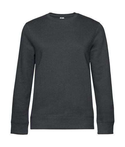 QUEEN Crew Neck /women Asphalt