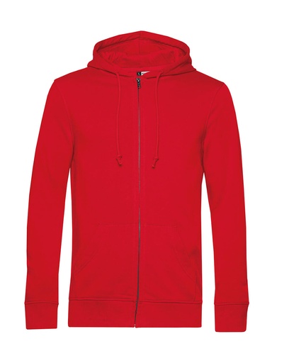 Inspire Zipped Hood Red