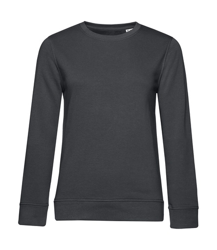 Crew Neck /women French Terry Asphalt