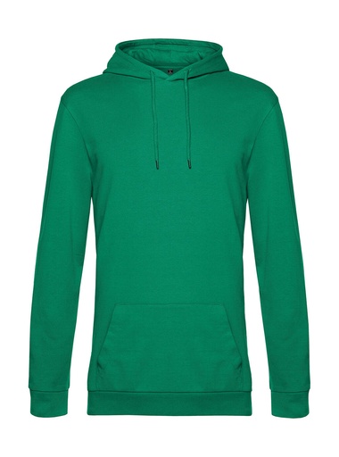 #Hoodie French Terry Kelly Green