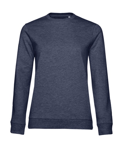 #Set In /women French Terry Heather Navy