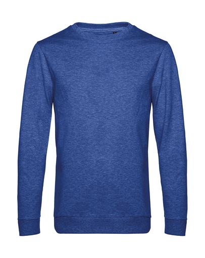 #Set In French Terry Heather Royal Blue