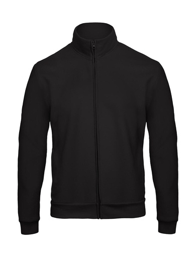 ID.206 50/50 Full Zip Sweat Unisex Black