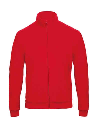 ID.206 50/50 Full Zip Sweat Unisex Red