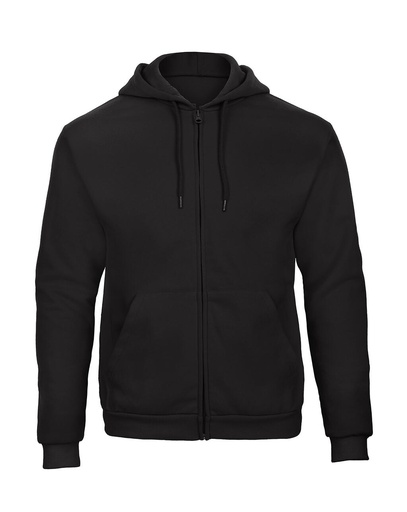 ID.205 50/50 Hooded Full Zip Sweat Unisex Black