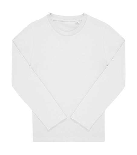 #E150 LSL T-Shirt /kids White