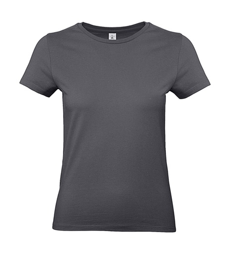 #E190 /women T-Shirt Dark Grey