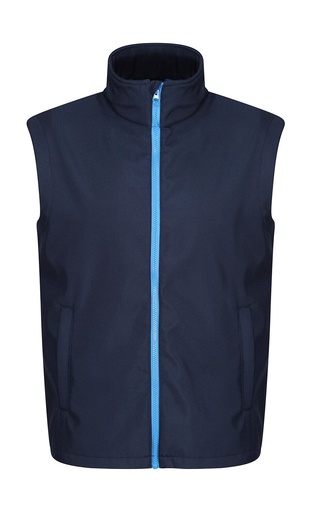 Ablaze Printable Softshell Bodywarmer Navy/French Blue