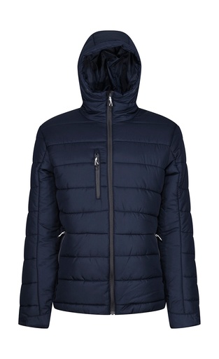 Men’s Navigate Thermal Hooded Jacket Navy/Seal Grey