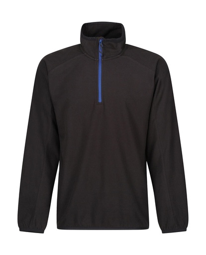 Navigate Half Zip Fleece Black/New Royal