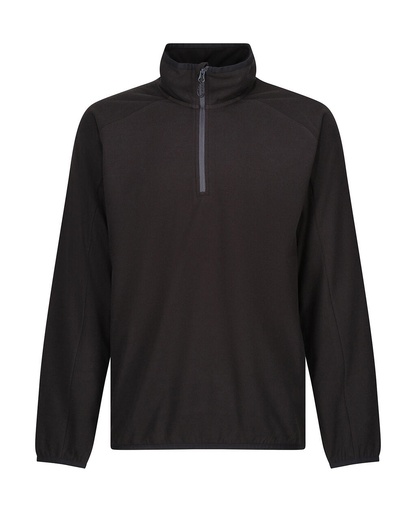 Navigate Half Zip Fleece Black/Seal Grey