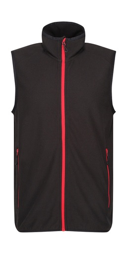 Navigate Fleece Bodywarmer Black/Classic Red