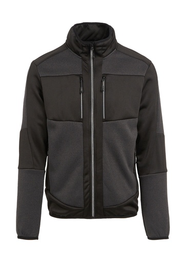 E-Volve Stretch Hybrid Midlayer Jacket Ash/Black