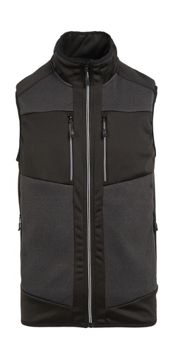 E-Volve Stretch Hybrid Midlayer Bodywarmer Ash/Black